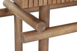 Botellero de Madera de Mango Natural MB-215094