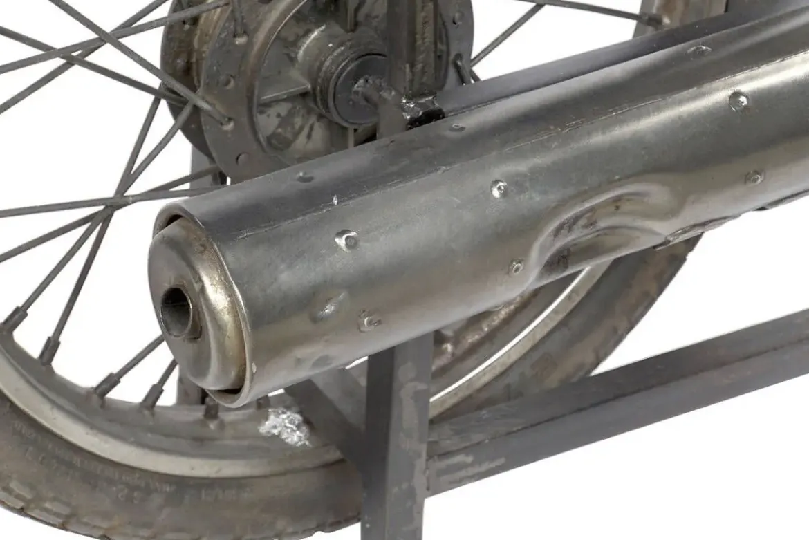 Botellero Industrial Estructura de Metal y Mango Moto MB-161865