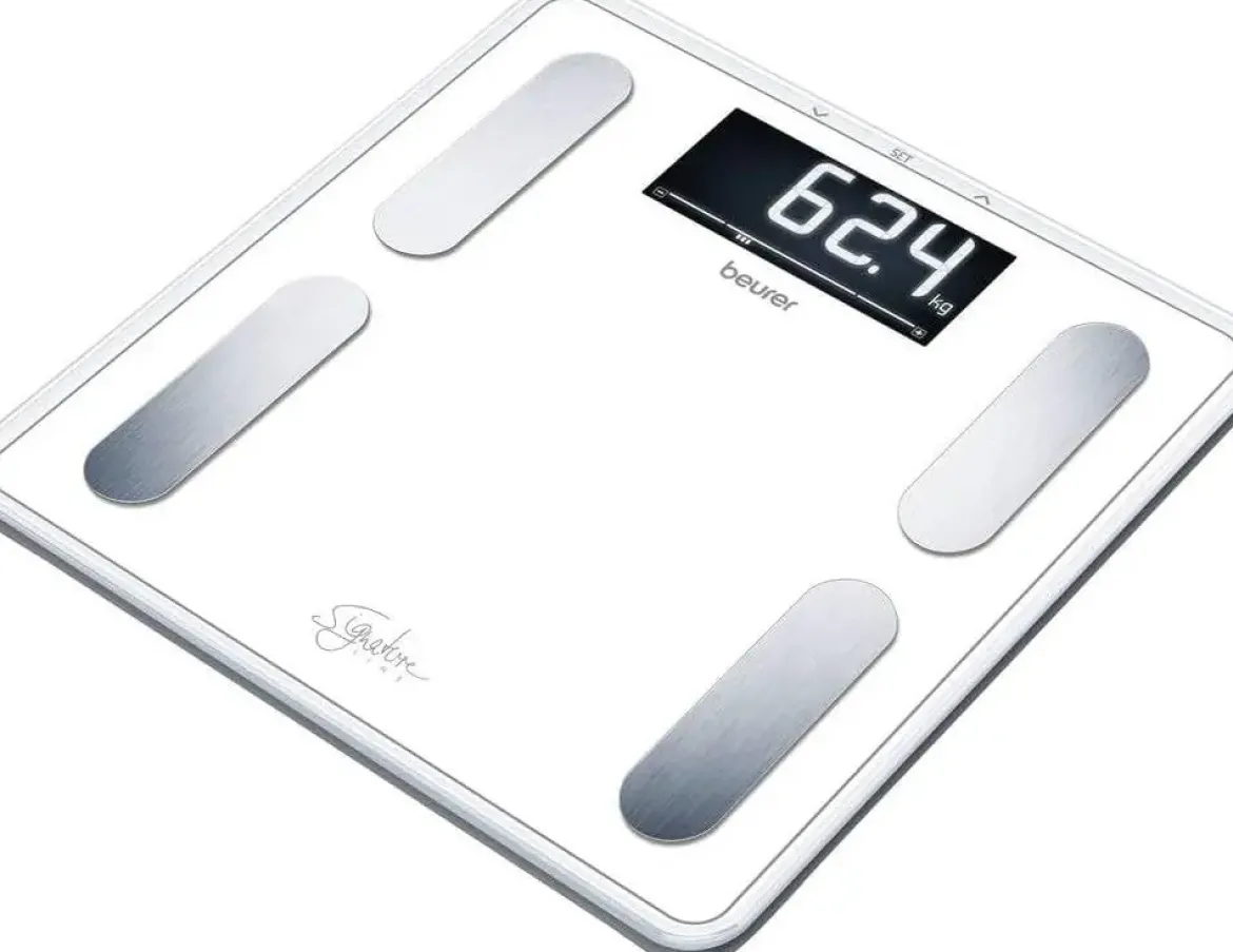 Báscula BEURER Baño Diagnostica Cristal Hasta 200kg BF400BLANCA
