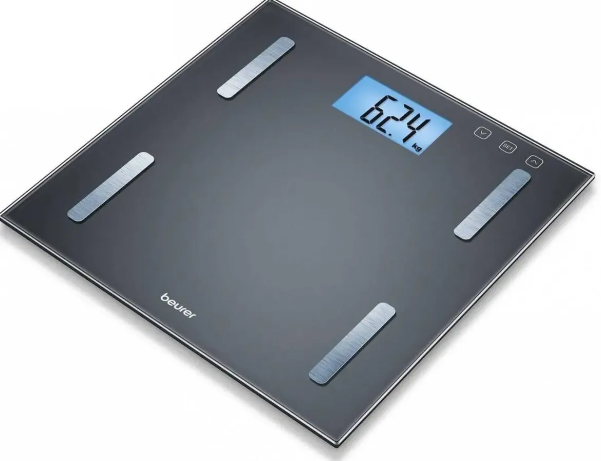 Báscula de Baño BEURER Digital con IMC y Pantalla XL BF180