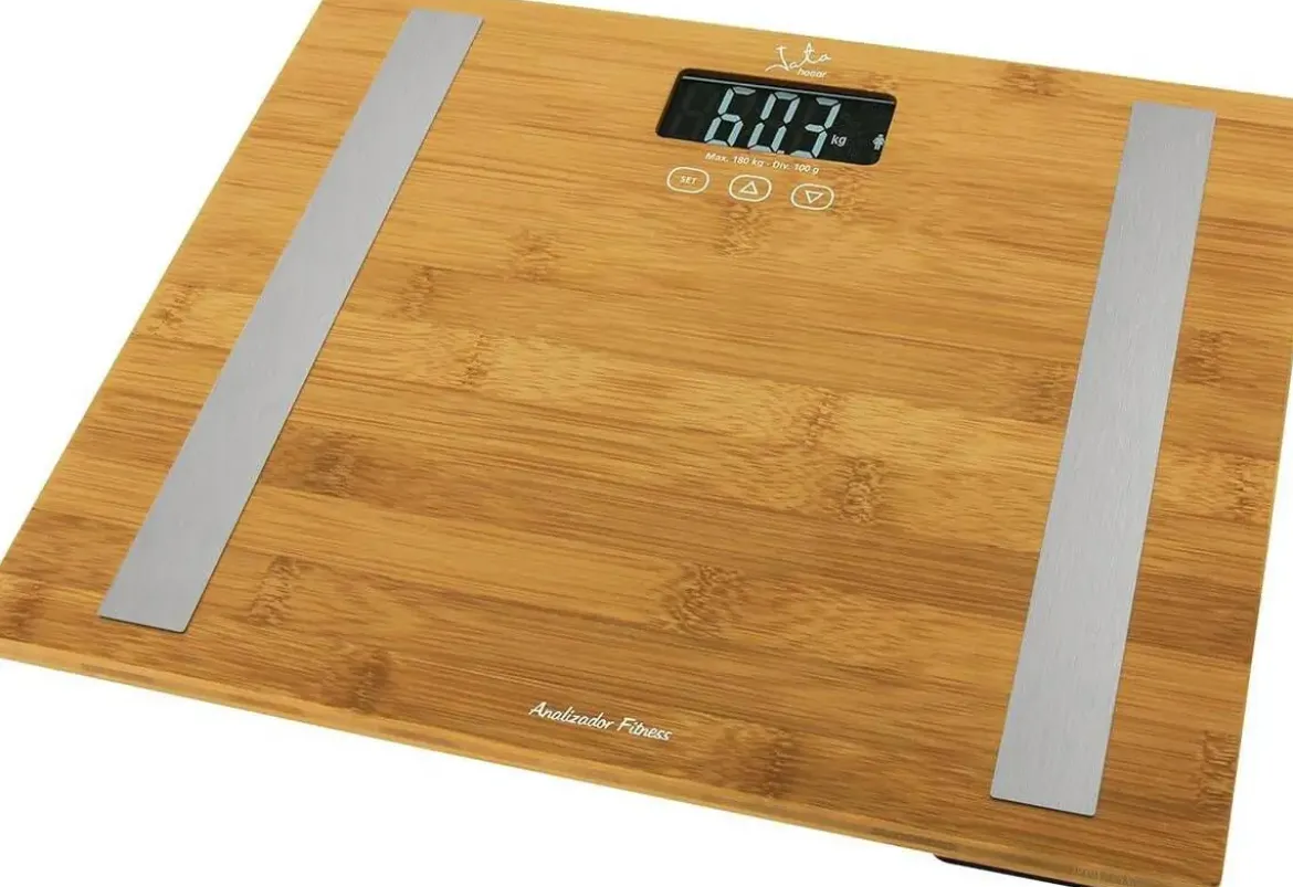 Báscula de Baño Digital Analizador Corporal Fitness JATA 577