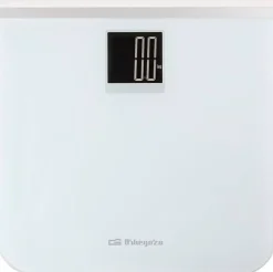 Báscula de Baño Electrónica Orbegozo Cristal Blanco PB2236