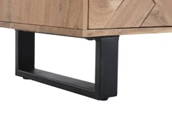 Buffet de Madera de Acacia con Patas de Metal MB-227289
