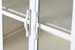 Buffet de Madera de Mango y Metal Blanco Decapé MB-205847