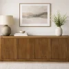 Buffet de Madera Reciclada de Pino con 4 Puertas MB-226028