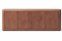 Buffet de Madera Reciclada de Pino con 4 Puertas MB-226028