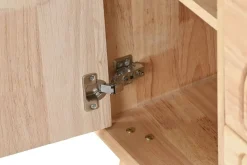 Buffet de Madera Rubberwood Acabado Natural MB-219987