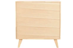 Buffet de Madera Rubberwood Acabado Natural MB-219987