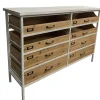 Buffet de Metal con Cajones de Madera de Abeto MACAO 37-246