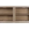 Buffet de Olmo Macizo con 4 Puertas de Cristal MB-226314