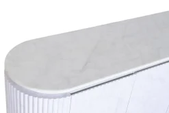 Buffet Moderno Estructura de MDF con Granito Blanco MB-226676