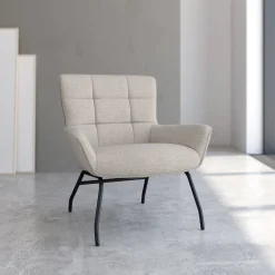 Butaca Fija Tapizada con Estructura de Metal DALIA CG1722