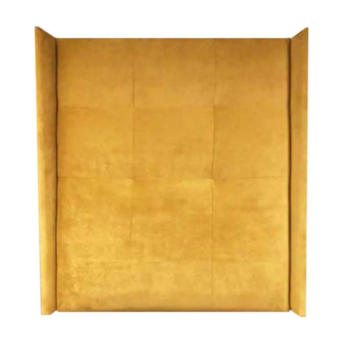 Cabecero 175cm para cama de 150 cm modelo CB71. En tela color mostaza