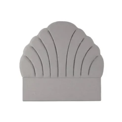 Cabecero de 157 cm Color Gris Tapizado en Poliéster MB-210579