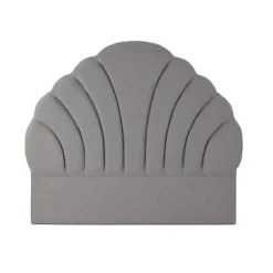 Cabecero de 189 cm Color Gris Tapizado en Poliéster MB-210580