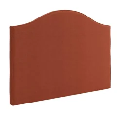 Cabecero de 145 cm Tapizado Curvo en Lino con Ribete LADY