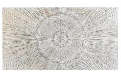 Cabecero Decorativo Estructura en MDF Decapé Blanco MB-200974