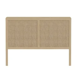 Cabecero de Dormitorio en Roble Elegancia y Tecno Ratán CALASETTA CQSL02-D95D