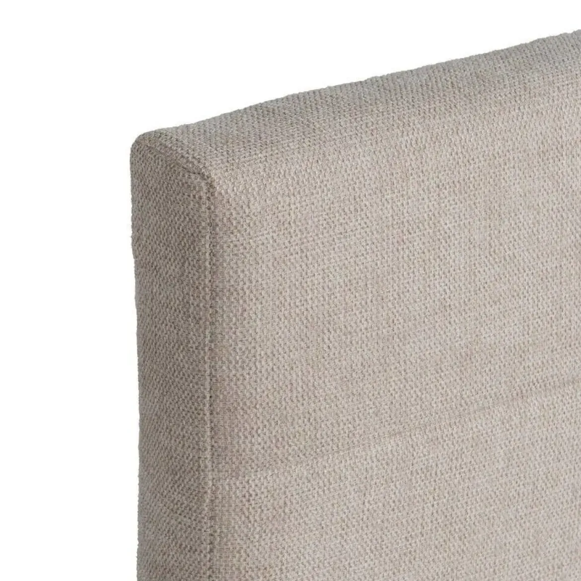 Cabecero de Matrimonio Tapizado en Tejido de Tela Color Beige 613521
