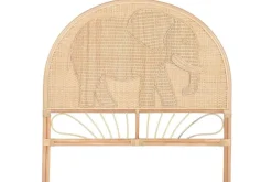 Cabecero de Ratán Natural Elefante MB-223982