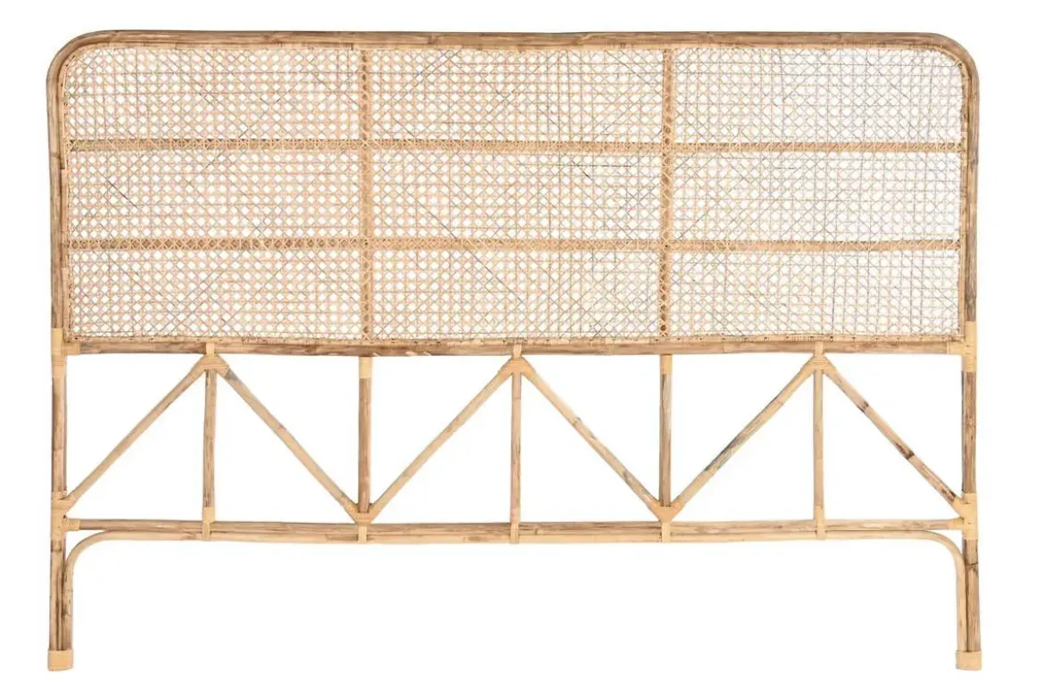Cabecero de Ratán 178x128 cm Acabado Natural MB-199191
