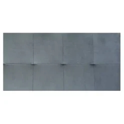 Cabecero en Tela Gris Diseño Capitoné 105 cm JENSEN II MBLCAB0000019