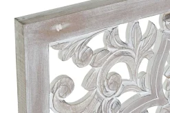 Cabecero Tallado Blanco en MDF 160 cm MB-182454
