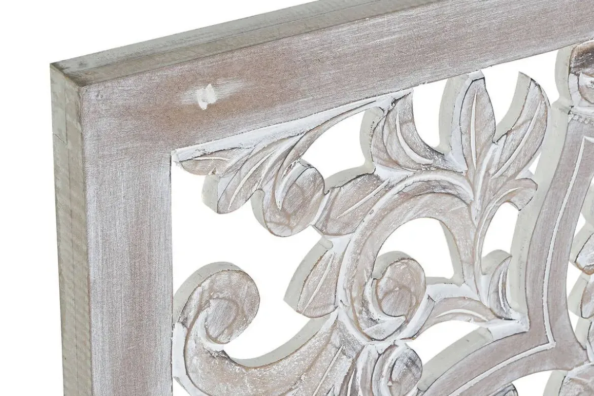 Cabecero Tallado Blanco en MDF 160 cm MB-182454