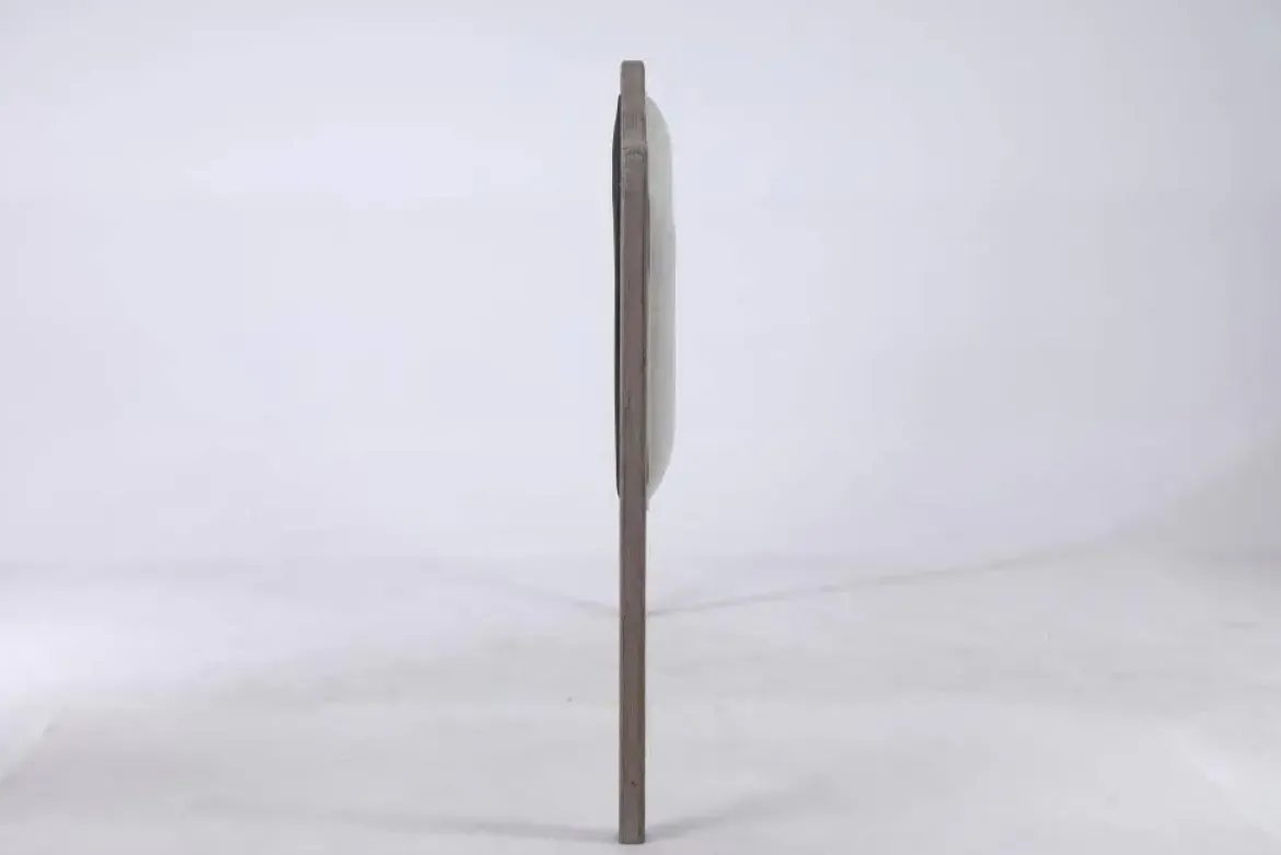 Cabecero Tapizado Beige Estructura de Roble MB-203414