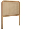 Cabezal de cama de madera de fresno con ratán RIAS 100 cm CG1925FR