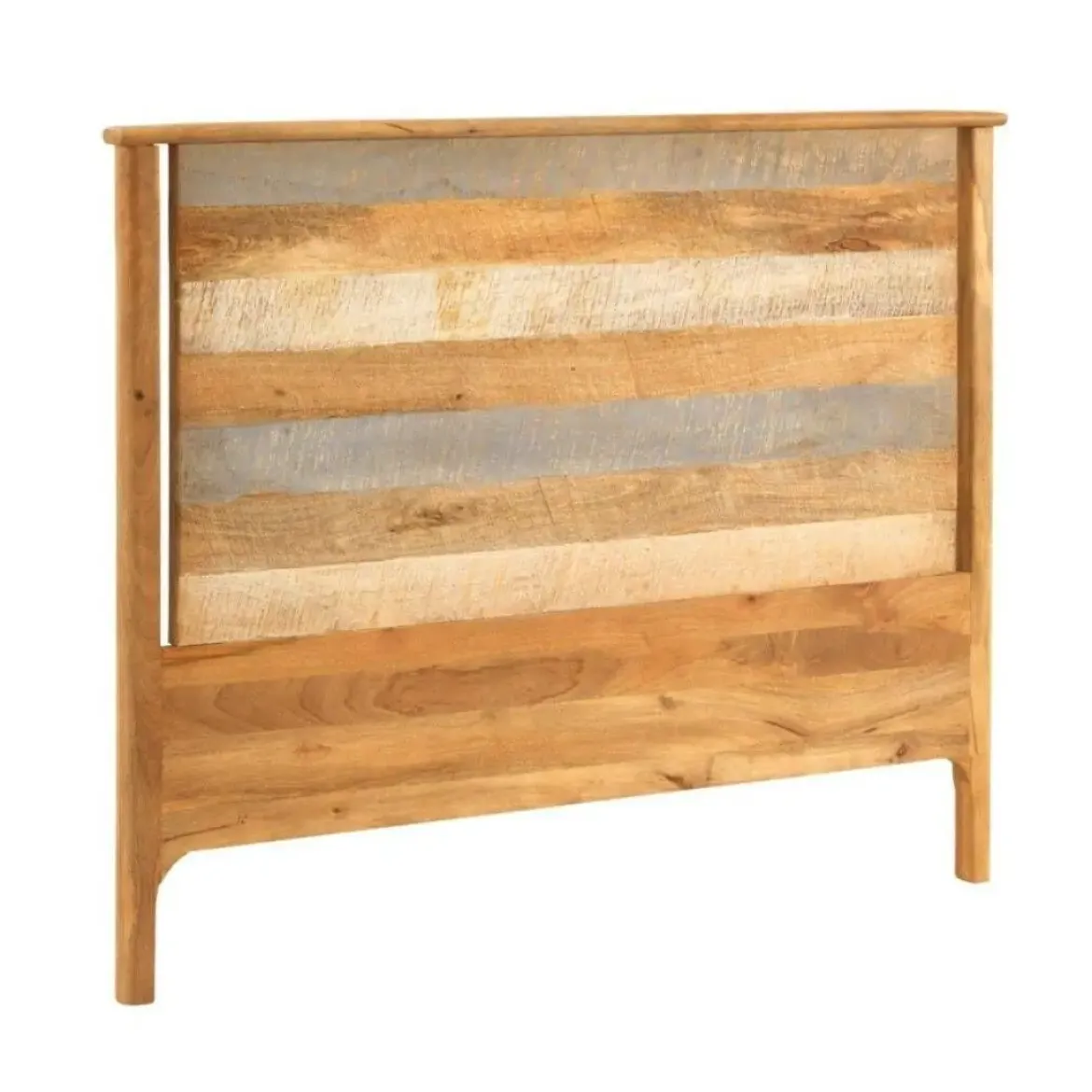 Cabezal de Madera Maciza de Mango 145 cm Gris GABAR 10711