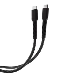 Cable USB-C Vivanco 60W 2.5m Nylon Negro 63640