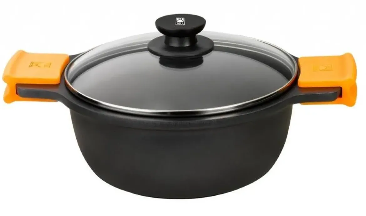 Cacerola alta BRA EFFICIENT 20 cm con tapa