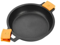 Cacerola baja BRA EFFICIENT 24 cm con tapa