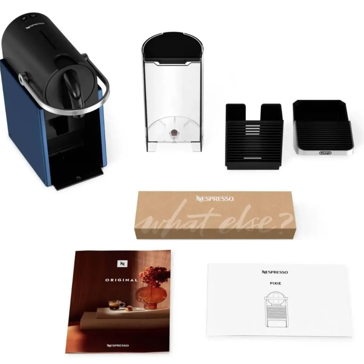Cafetera Automática de Cápsulas Nespresso De`Longhi Pixie EN127.BL