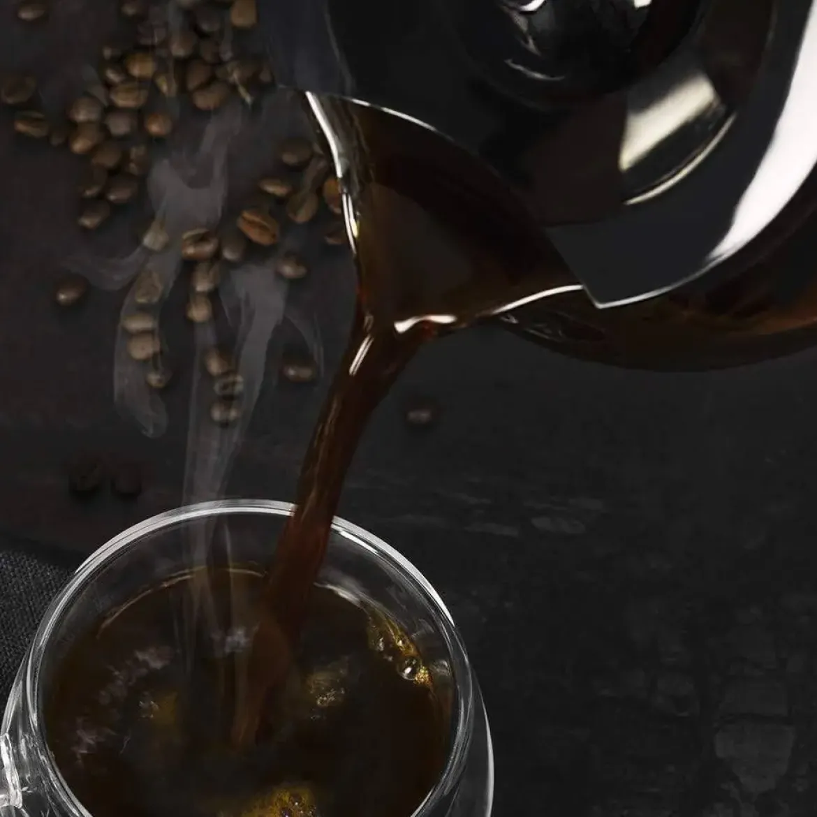 Cafetera de Goteo con Jarra de Vidrio y Acero COFFEE 66 HEAT CECOTEC 1554