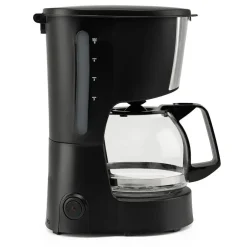 Cafetera de Goteo 6 Tazas Acero Inoxidable Negra ORBEGOZO CG4206