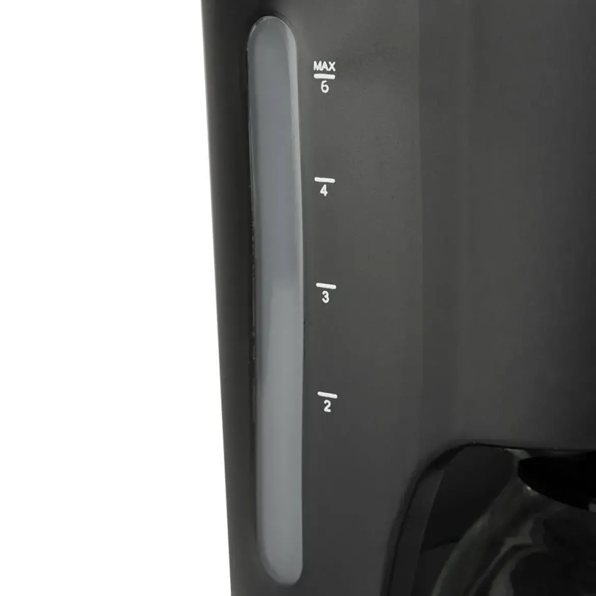 Cafetera de Goteo 6 Tazas Acero Inoxidable Negra ORBEGOZO CG4206