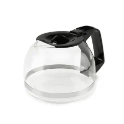 Cafetera de Goteo 6 Tazas Acero Inoxidable Negra ORBEGOZO CG4206