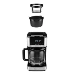 Cafetera de Goteo Ufesa Táctil Programable 14 Tazas Acero Inox ARICCIA14