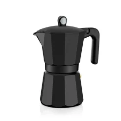 Cafetera de 6 Tazas Induction Noir MONIX M862006