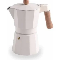 Cafetera Express Lacor Trento 6 Tazas Blanca 62096