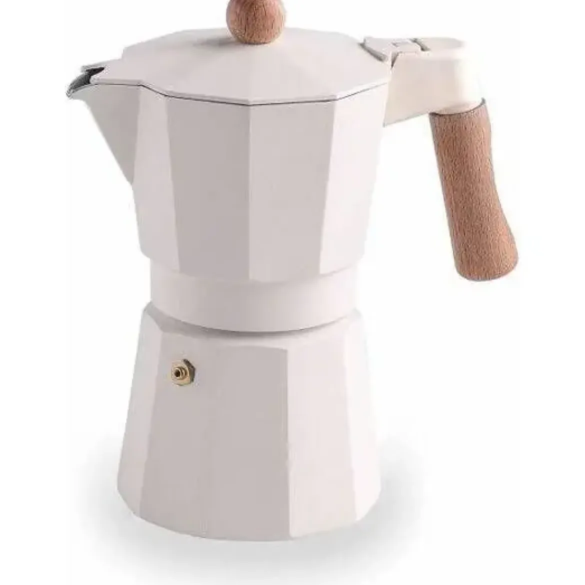 Cafetera Express Lacor Trento 6 Tazas Blanca 62096
