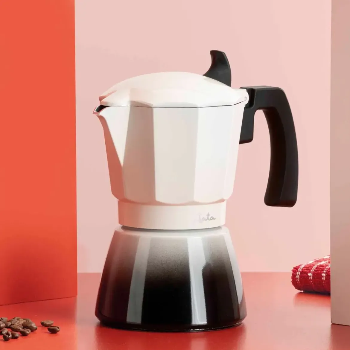 Cafetera Inducción JATA Bistrea 3 Tazas Anti-Quemaduras HCAF2403