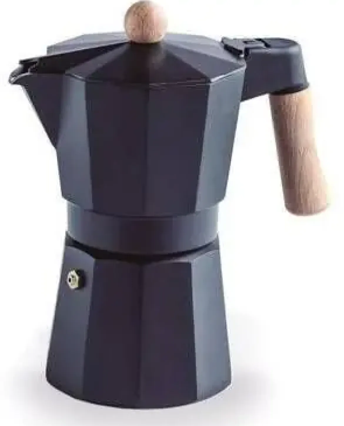 Cafetera Italiana Lacor Trento 9 Tazas Negra 62048