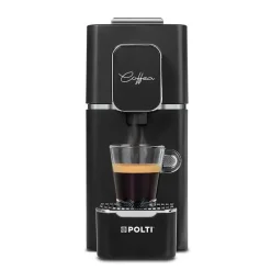 Cafetera Monodosis Polti Coffea S15B Negra PCEU0122