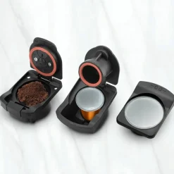 Cafetera Multicápsulas Ufesa BELLAGIO 1400W 15 Bares 3 en 1