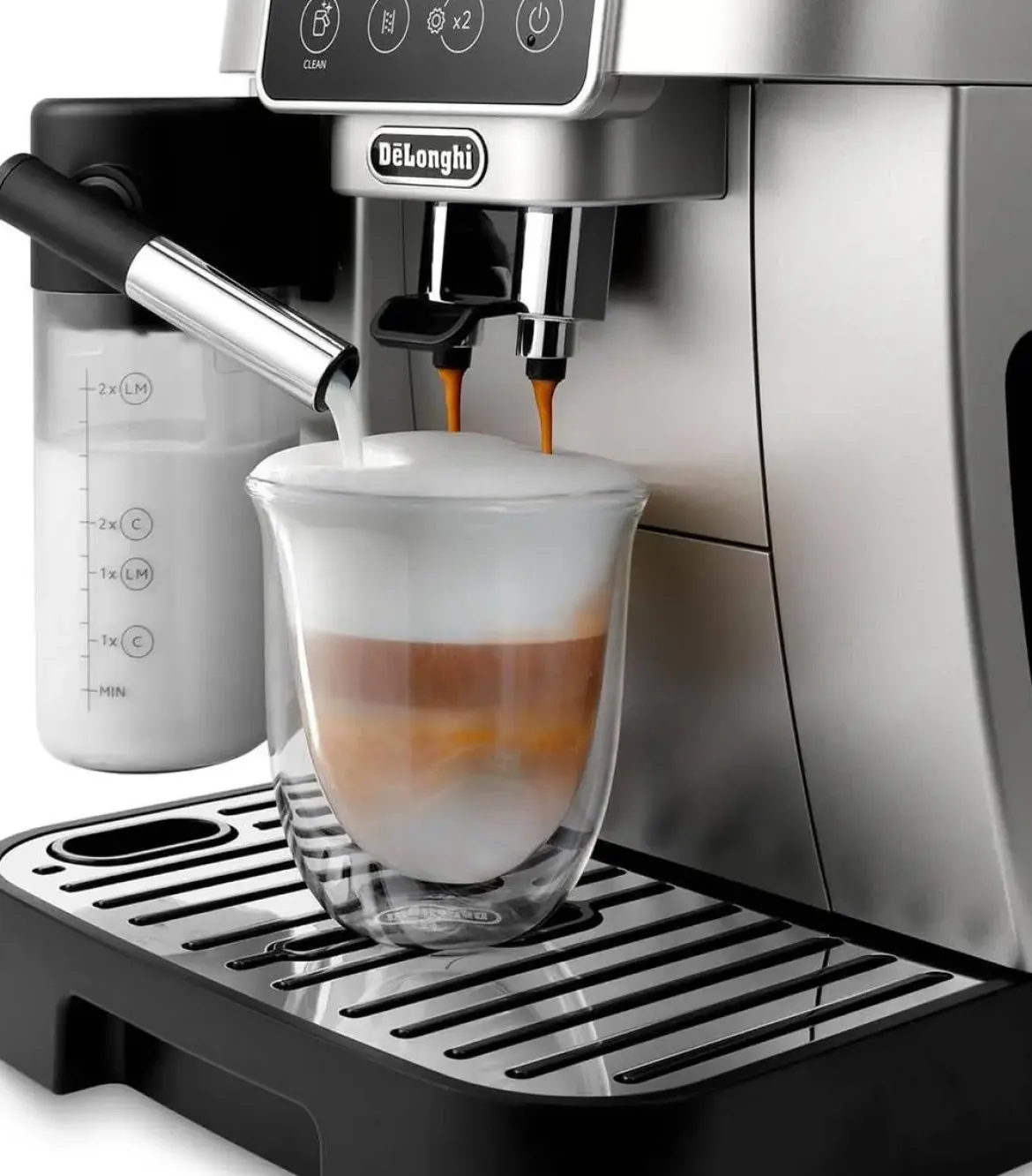 Cafetera Superautomática DeLonghi 15 Bar Magnifica Start ECAM220.80.SB