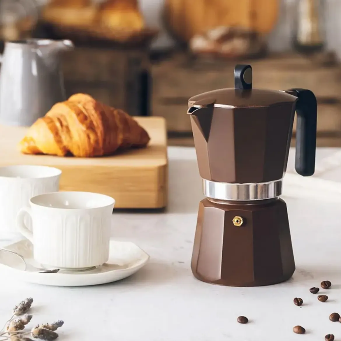 Cafetera 12T CREAM MONIX M671012