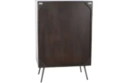 Cajonera de Madera de Mango Marrón Oscuro MB-206315
